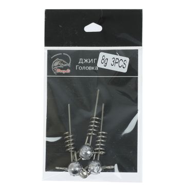 Оснастка огруженная для силиконовых приманок 8 гр